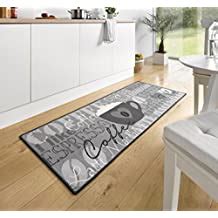 Normalmente una alfombra de cocina contiene un diseño moderno y colorido, capaz de crear un ambiente tranquilo y acogedor. Amazon.es: alfombras para cocina