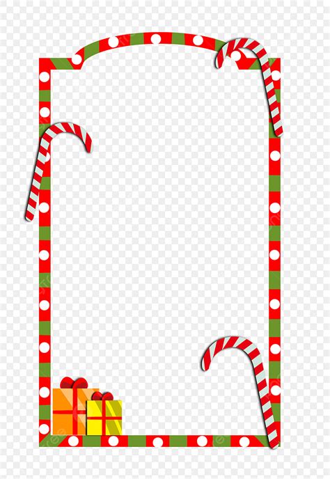Red Border Png Transparent Christmas Hand Drawn Border Red Border Red