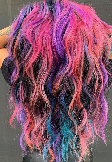 50 awesome color hairstyles ideas to try this season hair styles cool hair color wild hair color