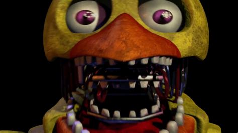 All Fnaf Jumpscares 1 4 In Fast Motion Repeat Youtube