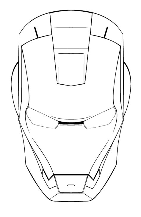 Man linear portrait continuous line drawing vector. Iron Man melty mask on Behance