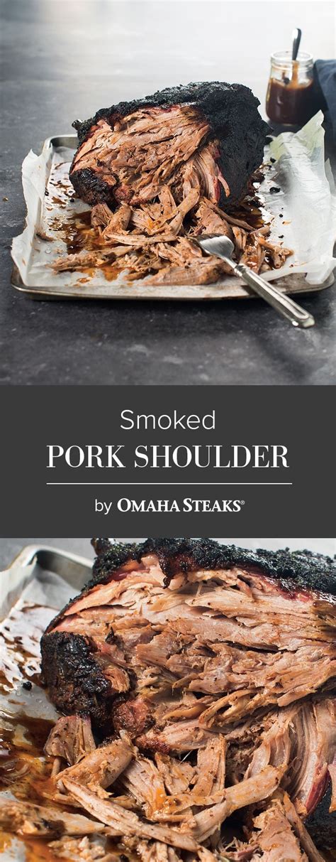 Place pork, skin side up, on a baking sheet lined with foil, a wire rack, and a sheet of parchment paper. Smoked Pork Shoulder | Recipe | Smoked pork shoulder ...
