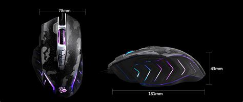 Bloody J95s 2 Fire Rgb Animation Gaming Mouse Elnourtech