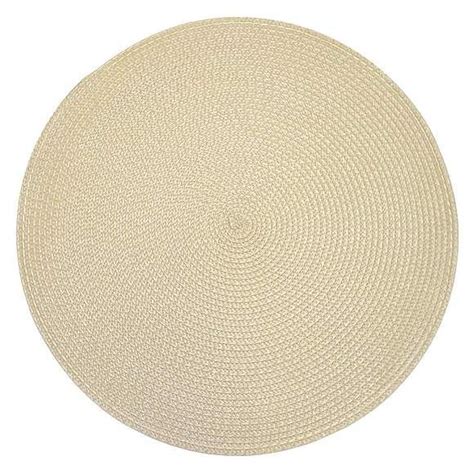 Hand woven of natural rattan. Set of 4 Round Woven Placemats | Woven placemats ...