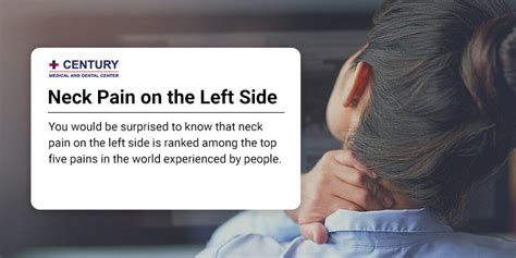 What Neck Pain On The Left Side Means 2022