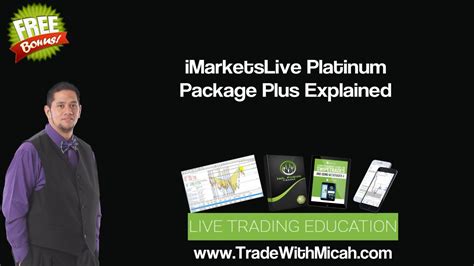 Imarkets Live Platinum Package Plus Products Explained Youtube