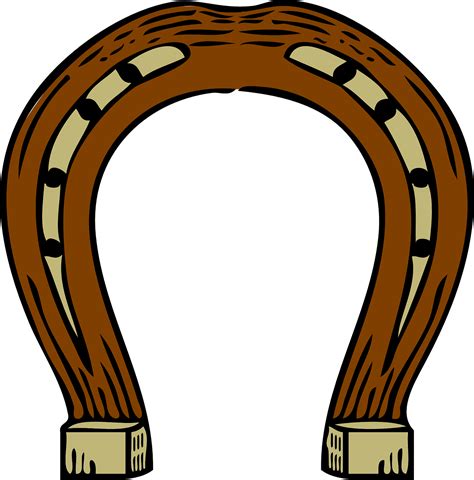 Horseshoe Brown Gold · Free Vector Graphic On Pixabay