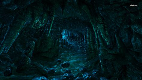 Dark Cave Dark Cave Beautiful Landscapes Anime Wallpaper