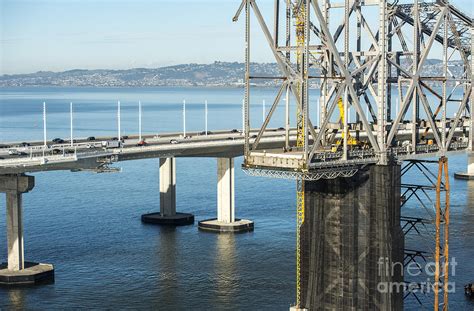 San Francisco Oakland Bay Bridge Eastern Span Replacement Photograph By