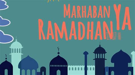 Mewarnai Gambar Marhaban Ya Ramadhan 2020