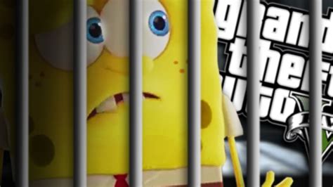 Spongebob Escapes Prison Mod Gta 5 Pc Mods Gameplay Youtube