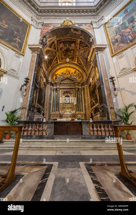 Rome Italy April 25 2016 Santa Maria Della Pace A Church In Rome