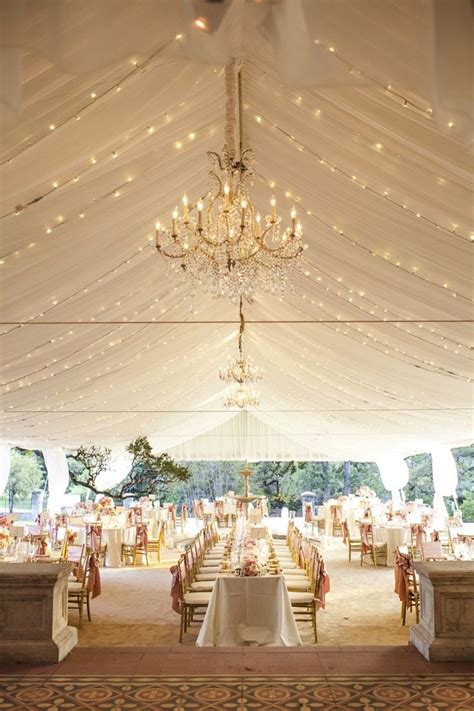 Tented Reception Drapes