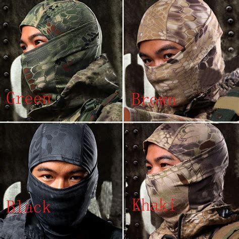1pc Camouflage Army Cycling Motorcycle Cap Balaclava Hats Full Face