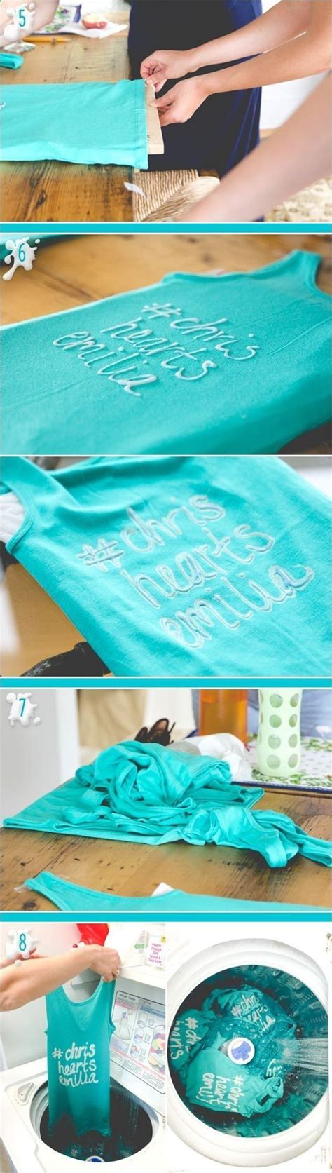 Maybe you would like to learn more about one of these? DIY Bleach Pen Tank Top | Crafts, Bleach pen, Creative