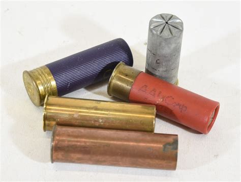 5 Vintage Collector Shotgun Shells