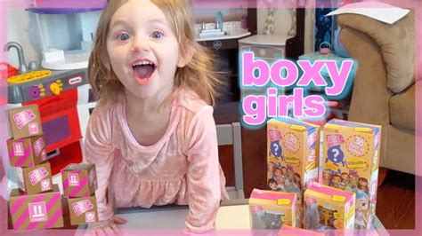 Mystery Boxy Girls Unboxing Youtube