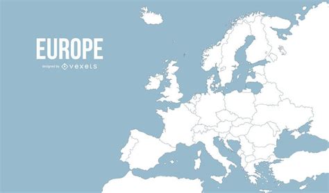 Europe Map Illustration Vector Download