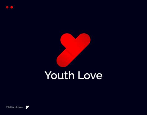 Y Letter And Love Logo Modern Logo Logo Design On Behance