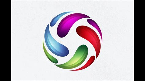 Professional Logo Design Adobe Illustrator Tutorial How To Create 3d Circle Logo Design