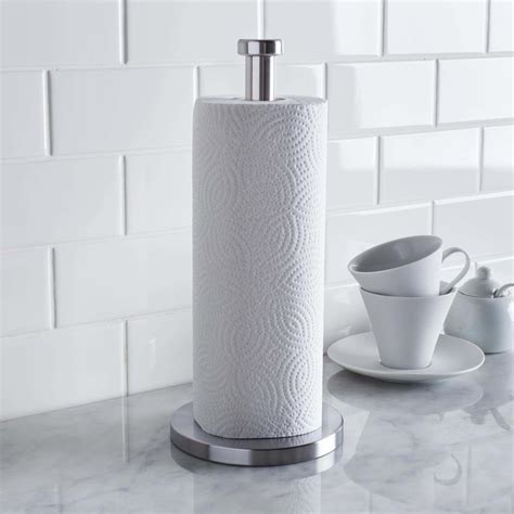 Ksp Moda Upright Paper Towel Holder Stainless Steel Kitchen Stuff Plus