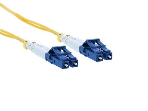 5m Singlemode Duplex Fiber Optic Patch Cable 9125 Lc To Lc