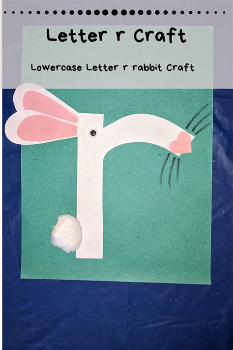 Lowercase Letter R Craft For Preschool Home With Hollie Letter R