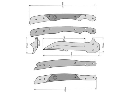 If you need free printable knife patterns templates or any knife profiles in pdf or another adequate format click on dcknivesblogspot. Final-Knife---ortho-explode-1-2.jpg Photo by illustr8r ...