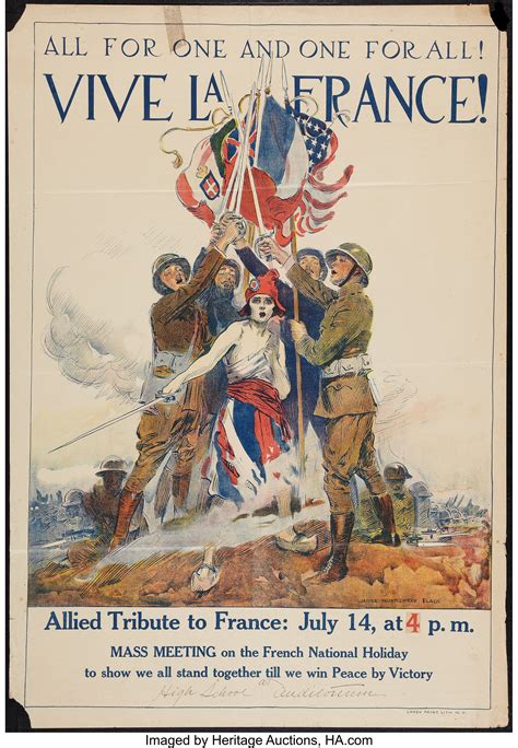 World War I Propaganda Us Government 1917 Propaganda Poster Lot