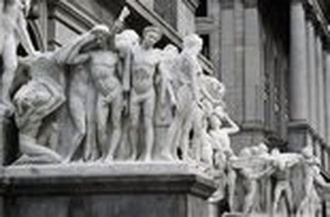 Pa Capitol S Naked Statuary Undergo Repairs Maintenance Video