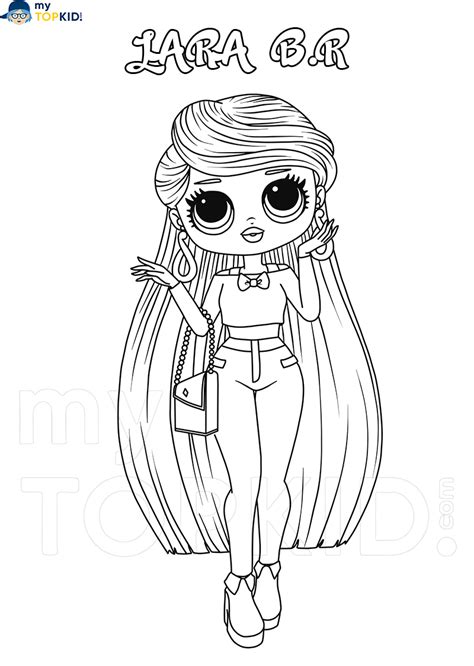 Lol Omg Dolls Coloring Pages Snowlicious Xcoloringscom Lol Omg Dolls