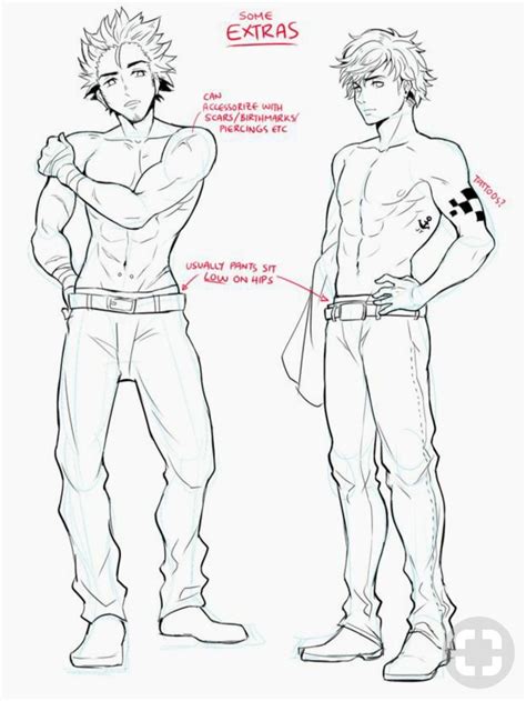 Pin By Taiia Jorge On Anime Guy Drawing Male Body Drawing How To