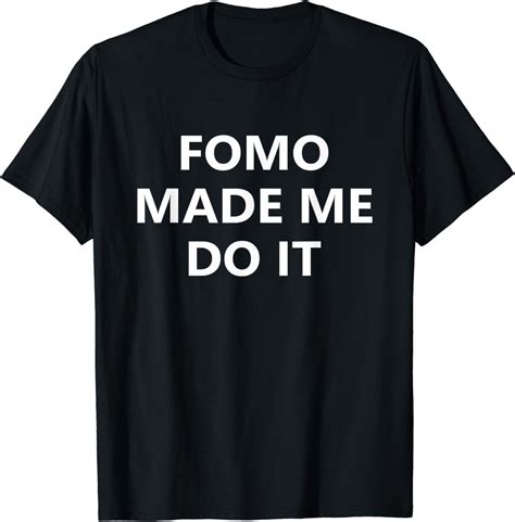 Fomo Coco Made Me Do It Parody Funny Fomo Meme T Shirt Uk Clothing
