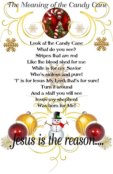 The candy cane bible legend. Meaning of the Candy Cane (With images) | Christmas poems ...