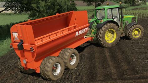 Abbey 2550 Manure Side Spreader Mod Farming Simulator 2022 19 Mod