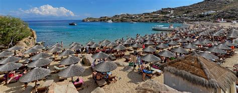 Super Paradise Beach In Mykonos Island Greece Mykonos Traveller