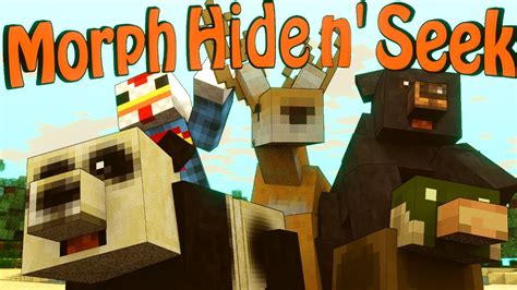 Minecraft Mods Morph Hide And Seek Mo Creatures Morph Mod Youtube