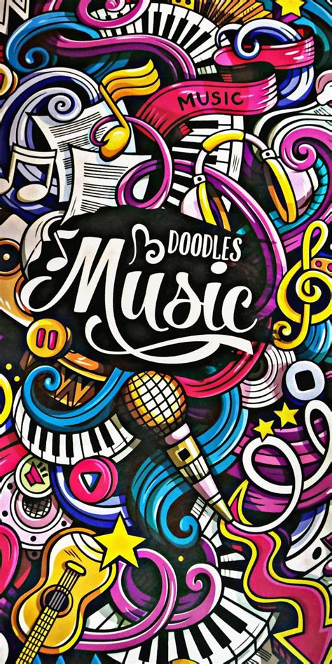 Doodles Music Wallpaper Kolpaper Awesome Free Hd Wallpapers