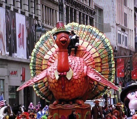Fall Turkey Float Macys Thanksgiving Day Parade I Love Watching