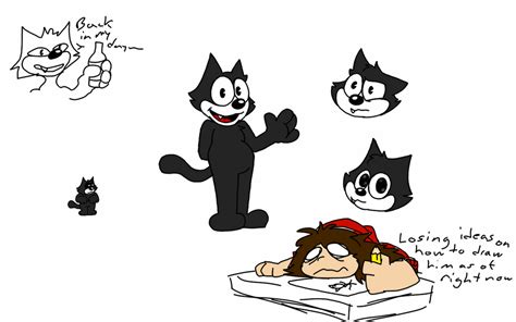 Felix The Cat Doodles By Carlythewolf23 On Deviantart