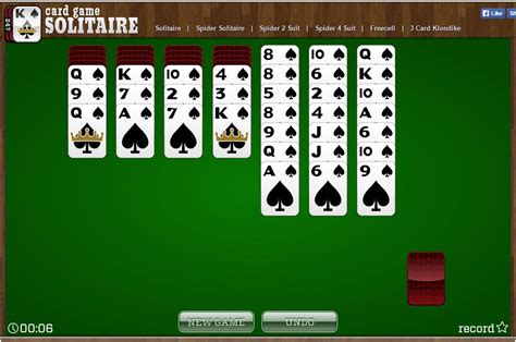 Card Game Solitaire Solitaire Games Online