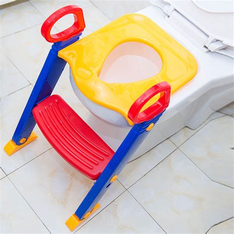 Kids Potty Training Seat With Step Stool Ladder For Child Toddler