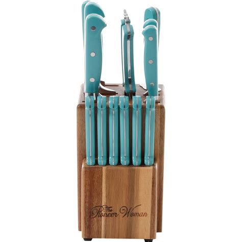 The pioneer woman knife set click pic for pricing info. This Knife Set from The Pioneer Woman features ...