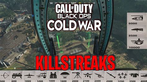 All Scorestreaks Black Ops Cold War Call Of Duty Killstreak