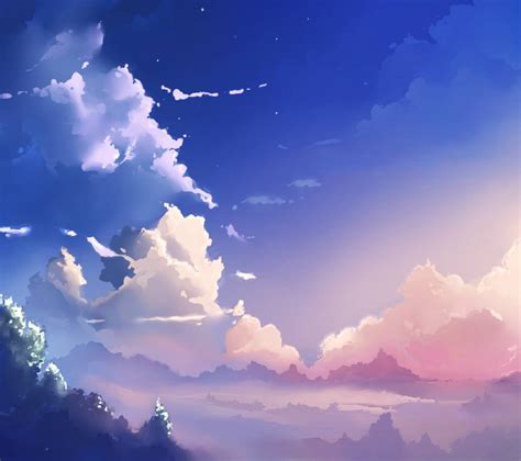 Wallpaper Background Air Anime Cloud Life N6 Sky Wind Best Background