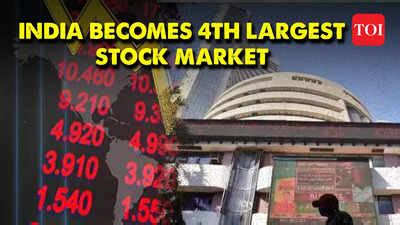 India Overtakes Hong Kong As Worlds Fourth Largest Stock Market Times Of India