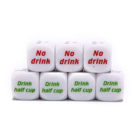 7pcsset Fun Dices Romance Dice Lover Couple Games Funny Flirting Toy