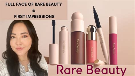 Rare Beauty First Impressions Full Face Try On And Review Youtube