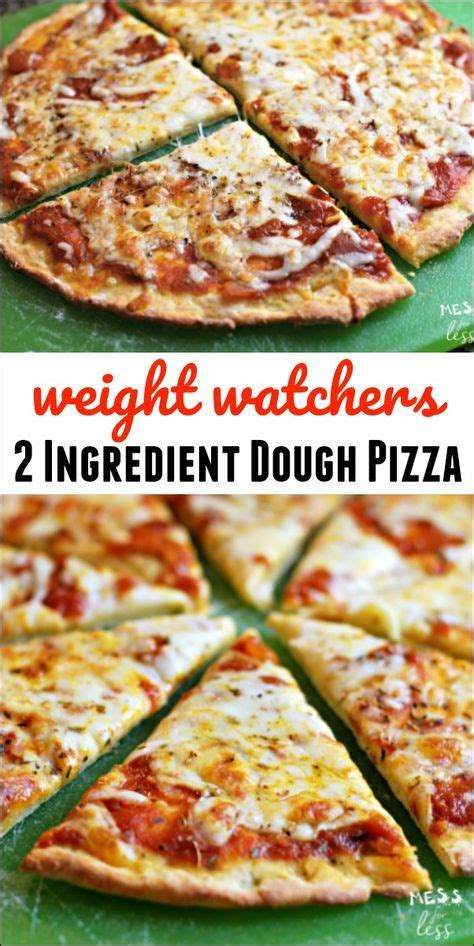 This 2 Ingredient Dough Pizza Is Perfect For The Weight Watchers