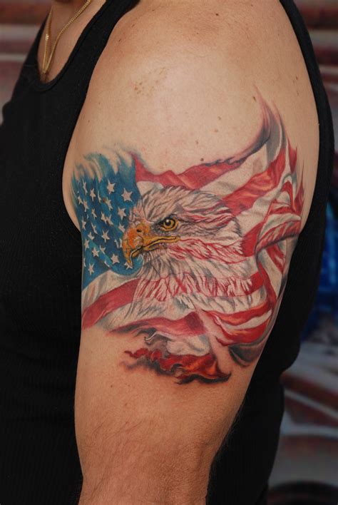 American Flag Tattoos Designs Ideas And Meaning Tattoos For You